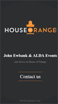 Mobile Screenshot of houseoforange.com